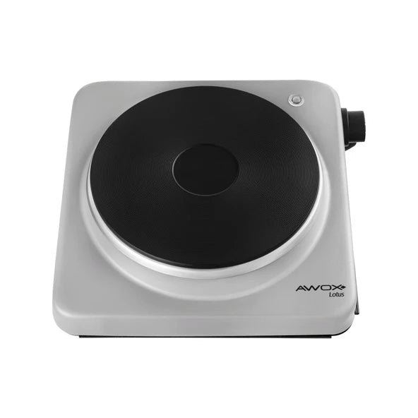 Awox Lotus Gri Tekli Elektrikli Set Üstü Ocak