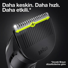 Braun MGK 3320 6'sı 1 Arada Erkek Bakım Seti