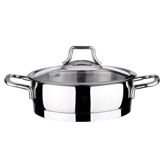 Leggno Vıt1316Shk20 Vıta Cam Kapaklı Çelik Sahan 20Cm