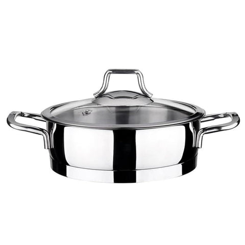 Leggno Vıt1316Shk20 Vıta Cam Kapaklı Çelik Sahan 20Cm