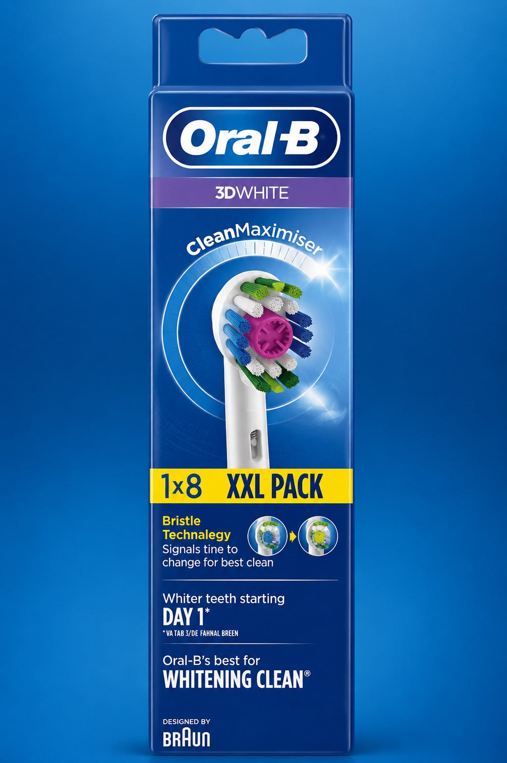 Oral-B 3D White 8'li Diş Fırçası Yedek Başlığı