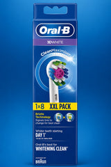 Oral-B 3D White 8'li Diş Fırçası Yedek Başlığı