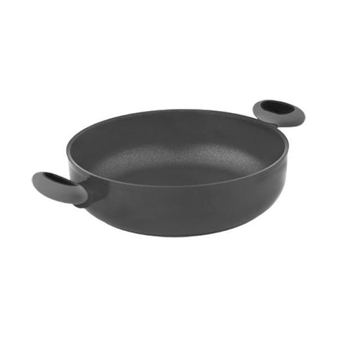 Leggno Colorgy Diamond Pro 28 cm Gri Sığ Tencere