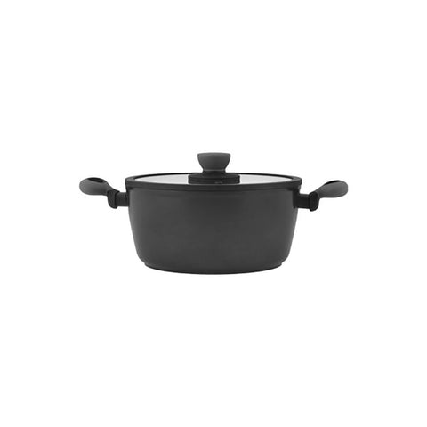 Leggno Colorgy Diamond Pro Derin Tencere 20 cm Gri Kulp