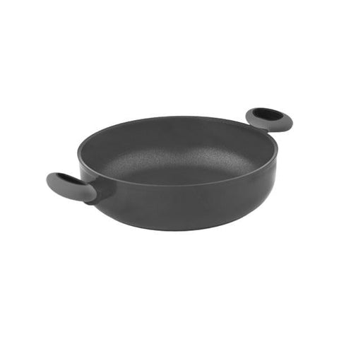Leggno Colorgy Diamond Pro Sığ Pilav Tenceresi 26 cm Gri