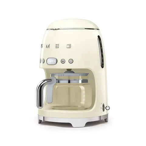 Smeg DCF02CREU Retro Krem Filtre Kahve Makinesi