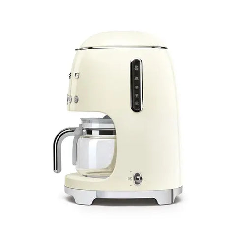 Smeg DCF02CREU Retro Krem Filtre Kahve Makinesi
