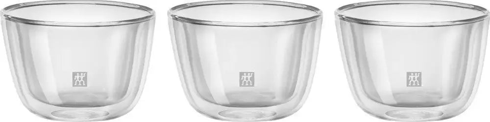 Zwilling Sorrento Tapas Çift Camlı 3'lü Kase Seti 133 ml