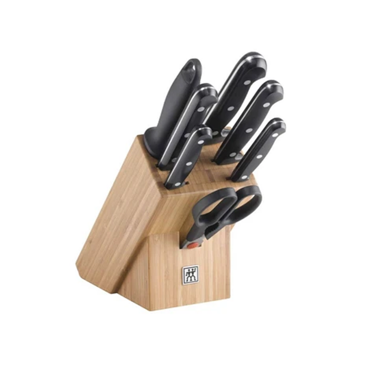 Zwilling Twin Chef 2 349310030 8 Parça Bambu Bloklu Bıçak Seti